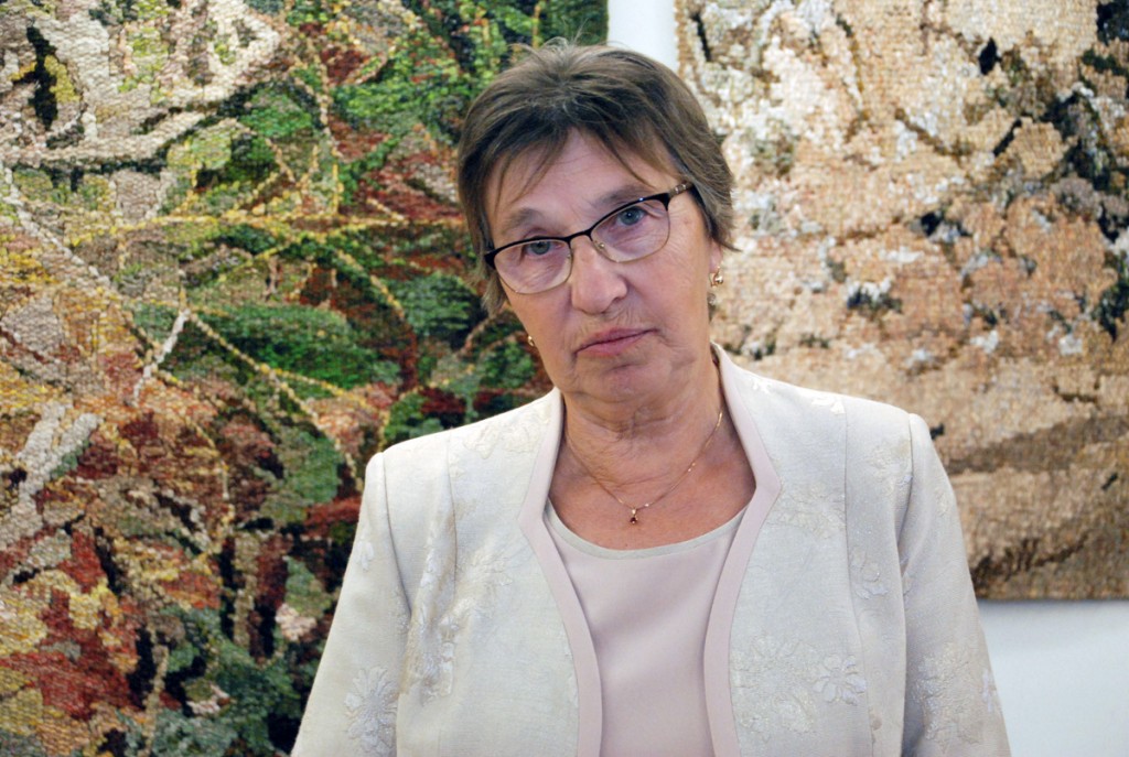 Helgi Tuul 70 sünnipäeva isikunäitust avamas Sindi muuseumis Foto Urmas Saard