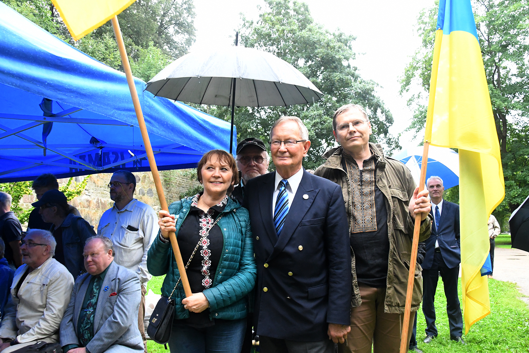 Hirvepargi kõnekoosolekul. Foto Urmas Saard