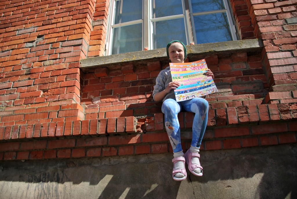 Kaari Kasemaa (8a), 1 koht vanuses 8-9 aastat Foto Urmas Saard