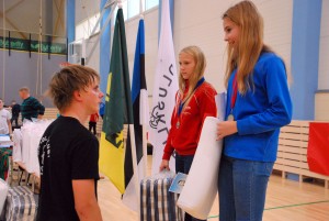 Kauri Mitt, Tiia-Triin Tomson, Polina Sahno Foto Urmas Saard