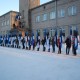 Pidulik lipurivistus Sind raekoja ees 2013 a 24 veebruari hommikul Foto Urmas Saard
