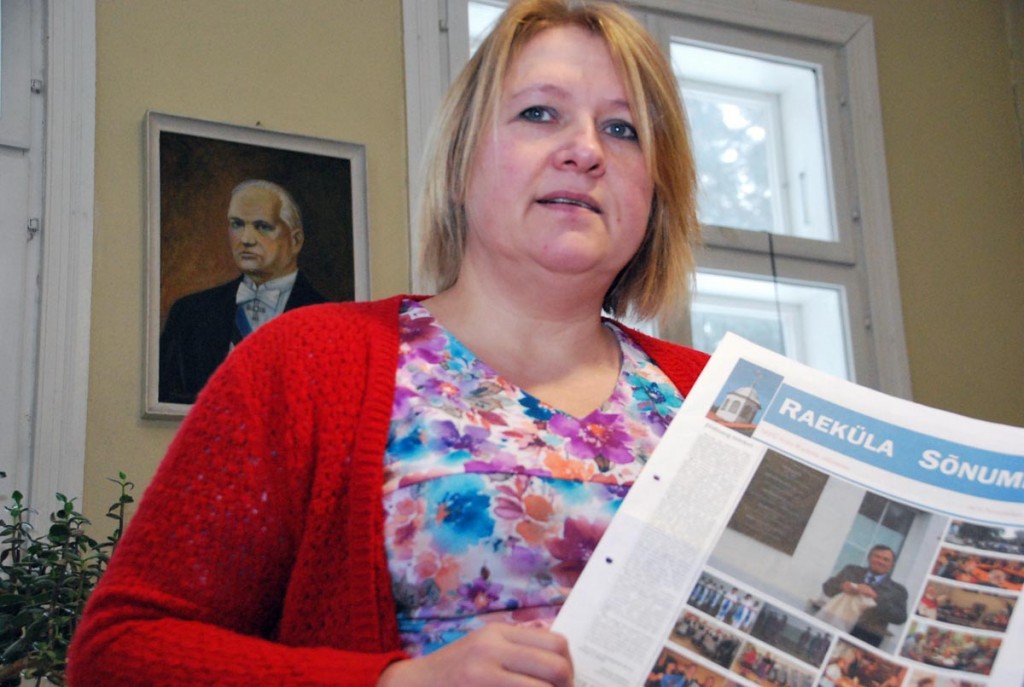 Piia Karro-Selg, Raeküla Vanakooli Keskuse juhataja Foto Urmas Saard