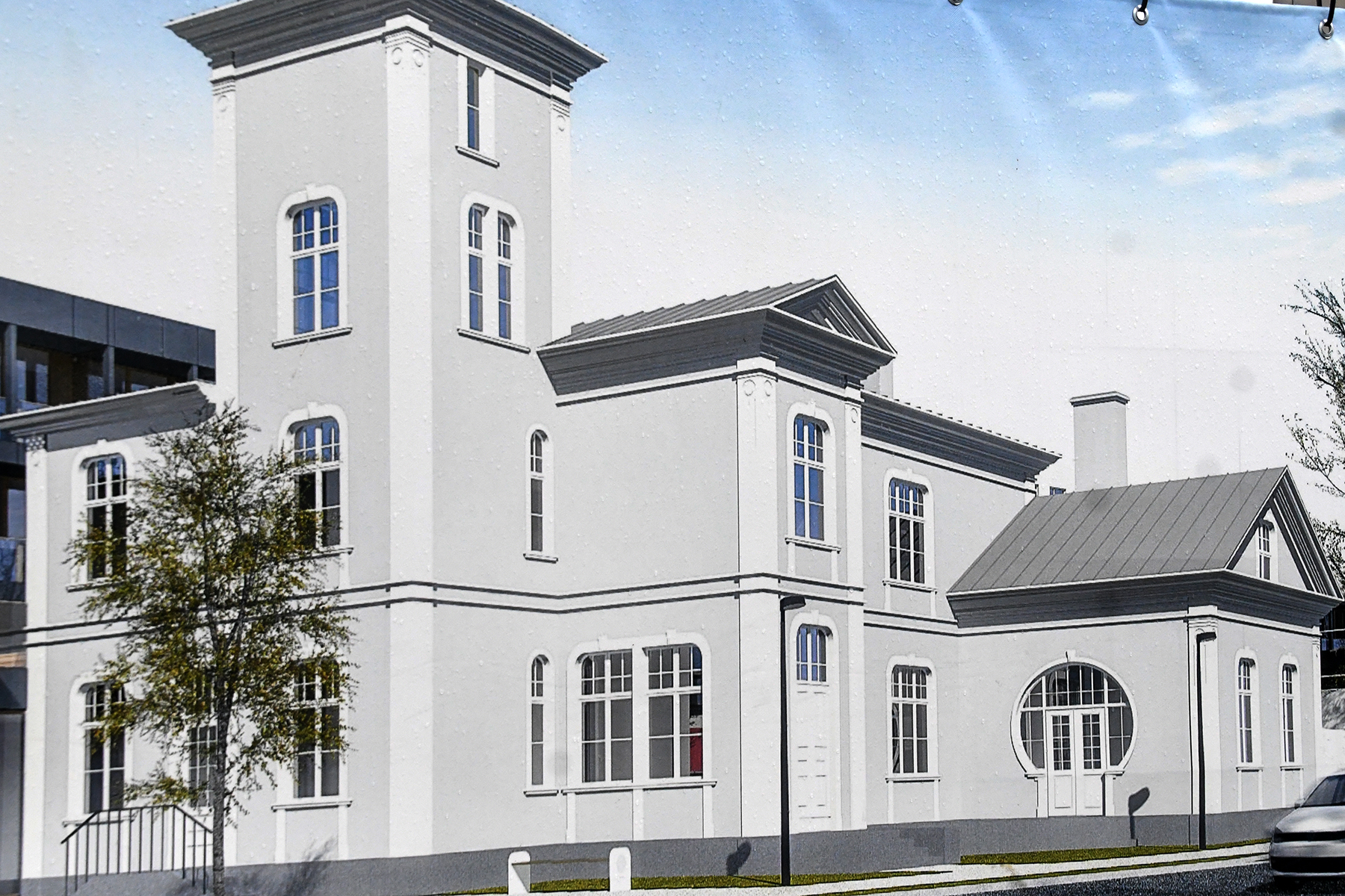 Radteevalitsuse villa sünnib taas. Foto tõmmis kavandilt