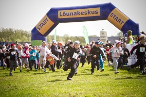 Fotomeenutus 30. Tartu laste jooksumaratonist. Foto: Tarmo Haud