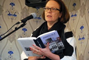 Suursaadik Kirsti Narinen 21 oktoobril mõttevahetusel Kuidas käsitleda Konstantin Pätsi Eesti Vabariigi 100 sünnipäeva raamistikus Foto Urmas Saard