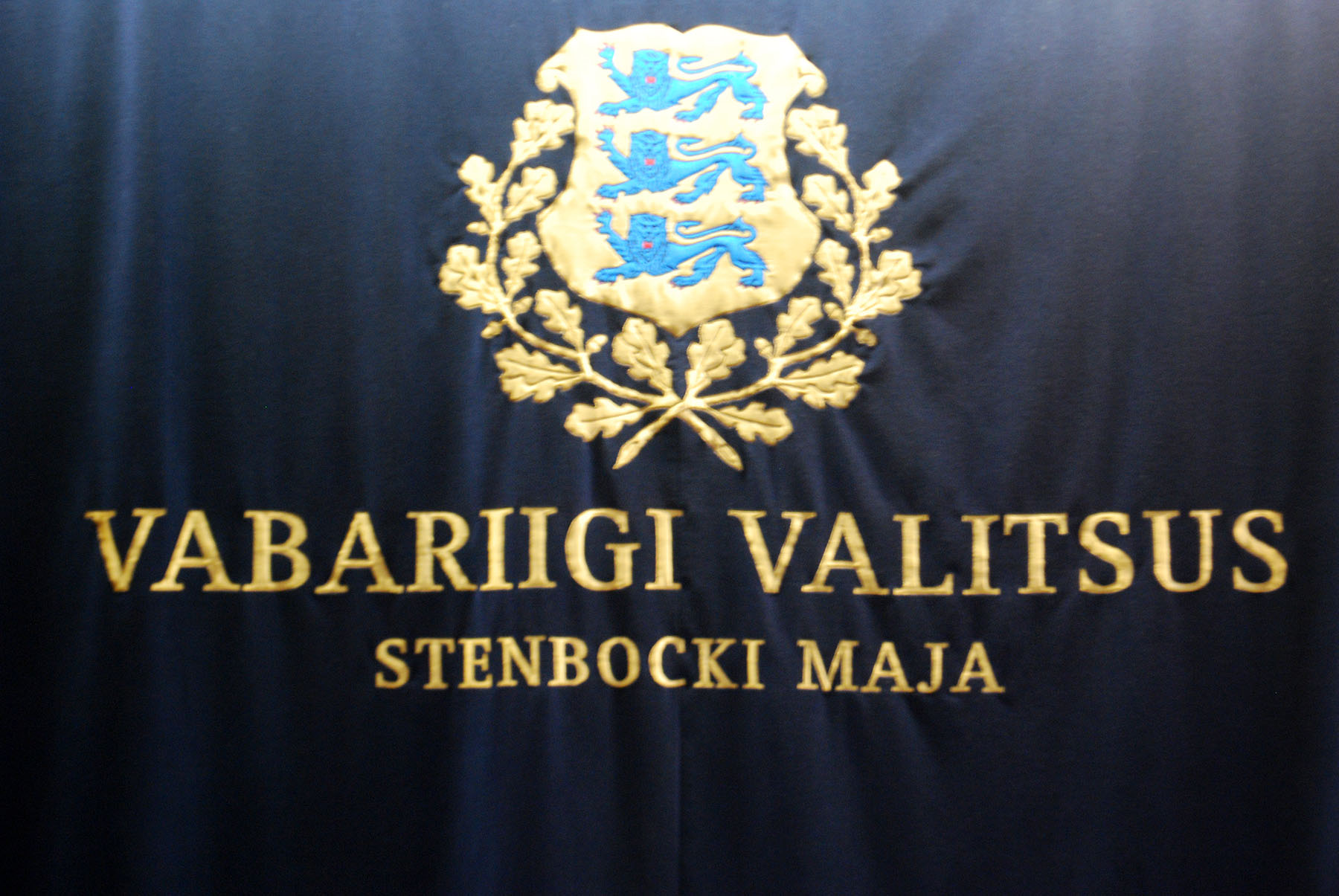 Vabariigi Valitsuse pressikonverentsil. Foto Urmas Saard