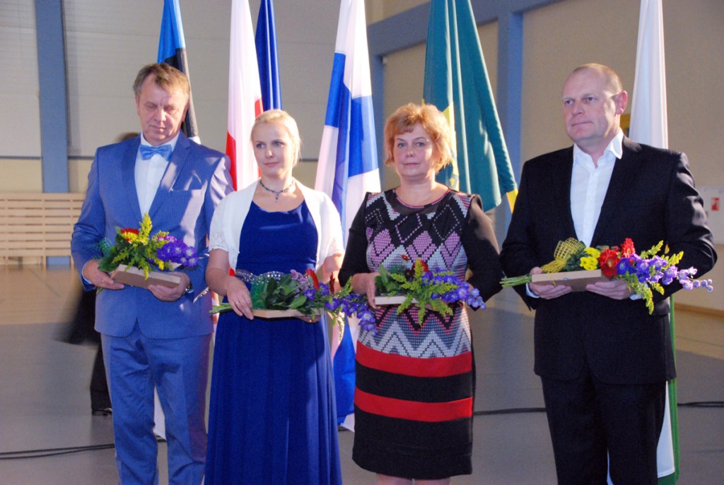 Vapimärgi saanud Mait Talvoja, Marika Valter, Monika Vaher, Tarmo Saarts Foto Urmas Saard