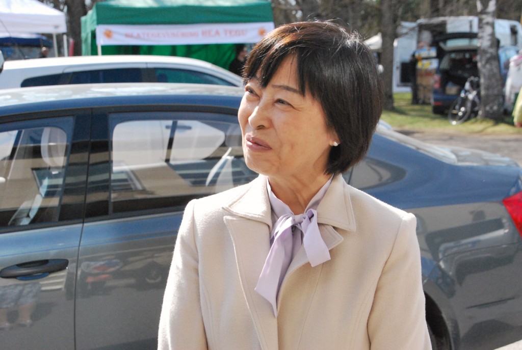 Yoko Yanagisawa, Jaapani suursaadik Foto Urmas Saard