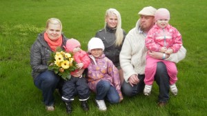 2012. aasta suurpereks valitud perekond Kivimäe-Laidro Pärnumaalt.